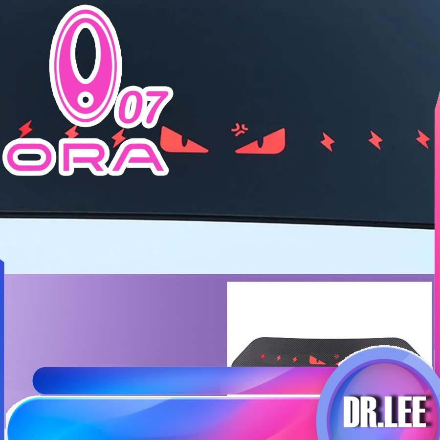 [READY]ORA 07 Brake Light Sticker ORA Kit ora 07 Car Decoration Accessories LIGHTNING CAT BTLI