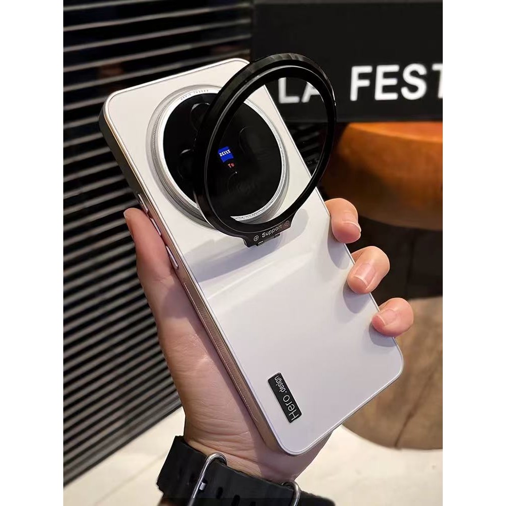 Frosted Ultra-Thin Invisible Lens Holder Phone Case เหมาะสําหรับ X100spro x100ultra X90Pro รวมทุกอย่