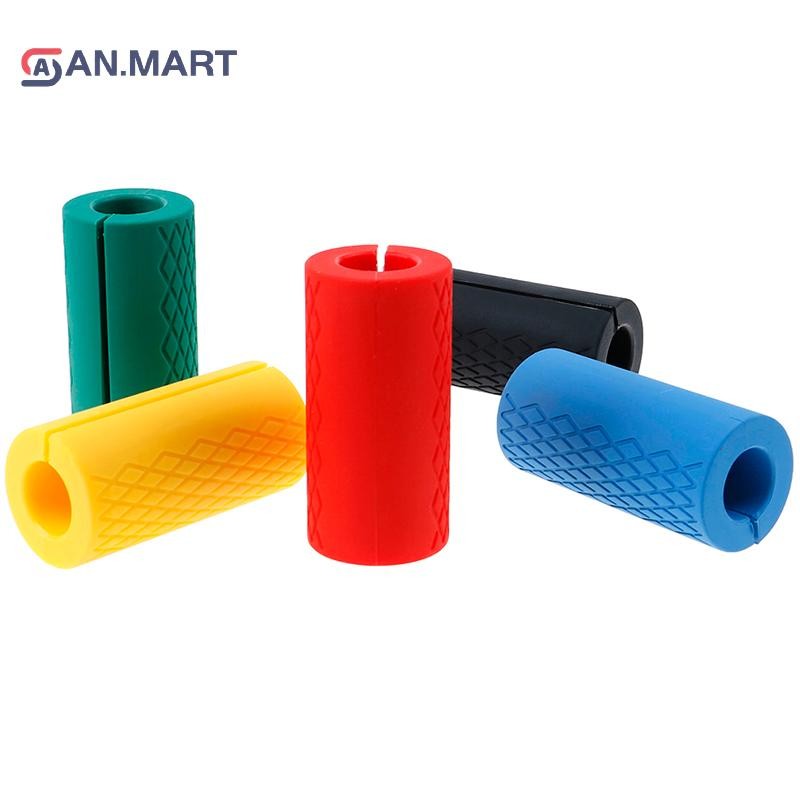 Newwellknownnice Barbell Grips Dumbbell Silicone Grip Pull Up Weightlifg Anti-Slip Protect Pad TH - รูปที่ 6