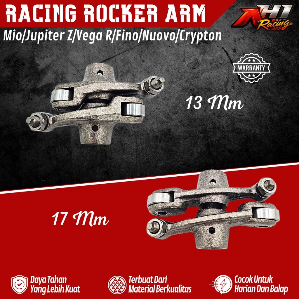XD23WE TEMPLAR วาล์ว TRIGGER ROLLER ROCKER ARM RRA 13 17 MM MIO JUPITER Z VEGA FINO NUOVO AH1 RACING