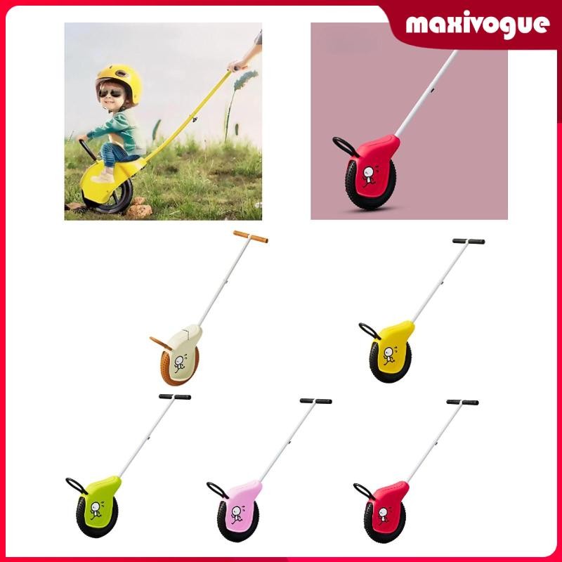 [Maxivogue] Push Along Wheel ของเล่นเด็ก Unicycle Ergonomic Educational Versatile Early Learning Toy