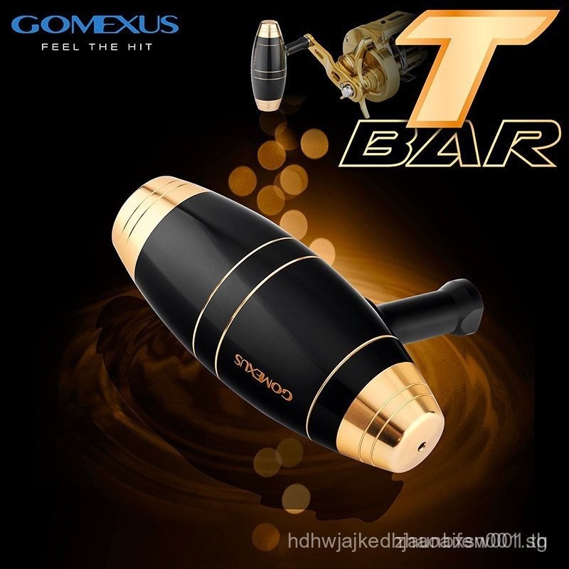 Gomexus T-Bar Handle Knob สำหรับ Shimano, Daiwa, Saragosa, SW, Penn Clash Conflict 5000/6000