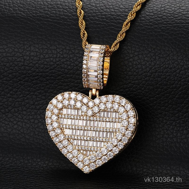 สร้อยคอจี้แบบอเมริกันและยุโรป ออกแบบไม่เหมือนใคร พร้อมกรอบรูปพิเศษ IP3