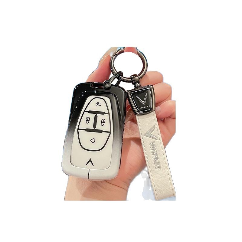 Vinfast VF6 VF6S VF6 Plus VF7 VF8 VF9 2024-2025 ฝาครอบกุญแจรถเฉพาะ High-End VF8, 9, E34 2022-2023 ฝา