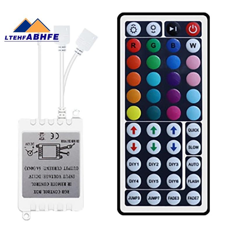 [ขายร้อน L]กล่องควบคุม LED Strip RGB พร้อมรีโมท 44Keys RGB Control Box 44Keys