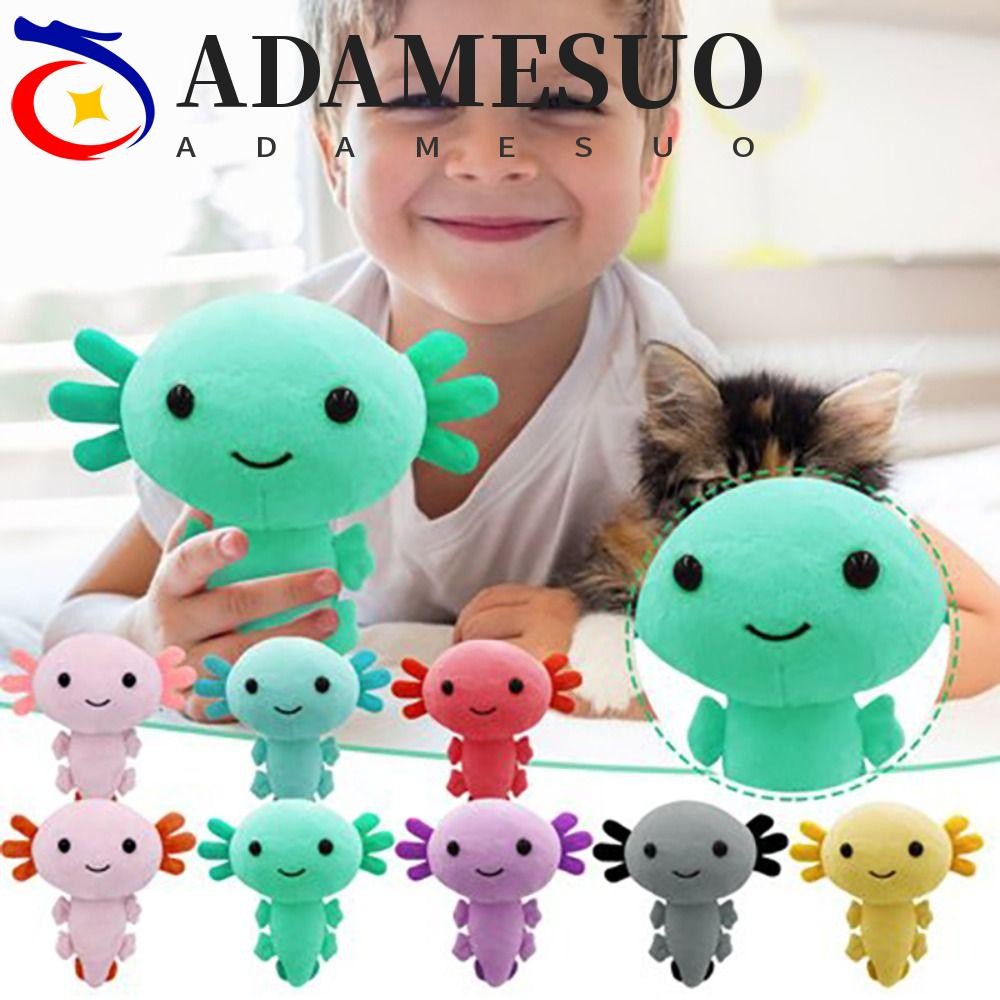ADAMESUO 20 ซม.Axolotl ของเล่นตุ๊กตา, Plushie Axolotl Salamander Axolotl ตุ๊กตาสัตว์ Plushie ตุ๊กตา,