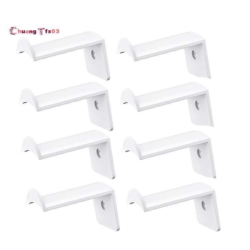 Chuangtfx03Hat Hooks forWall หมวกคาวบอย Rack Cap Holder Cap Organizer สีขาว