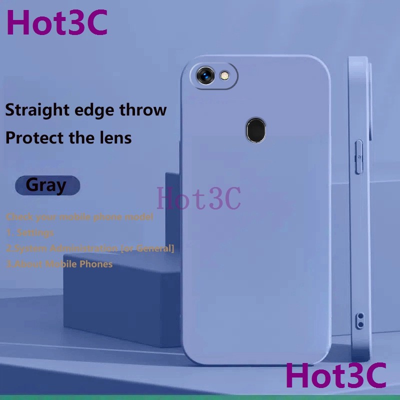 เคส For Oppo F5 / Oppo F7 tpu YTCS ซิลิโคนเคสโทรศัพท์สีทึบเรียบง่าย - รูปที่ 6