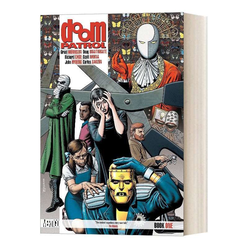 Doom Patrol 1 English Original Doom Patrol Book One เวอร์ชันภาษาอังกฤษ Grant Morrison นําเข้าหนังสือ