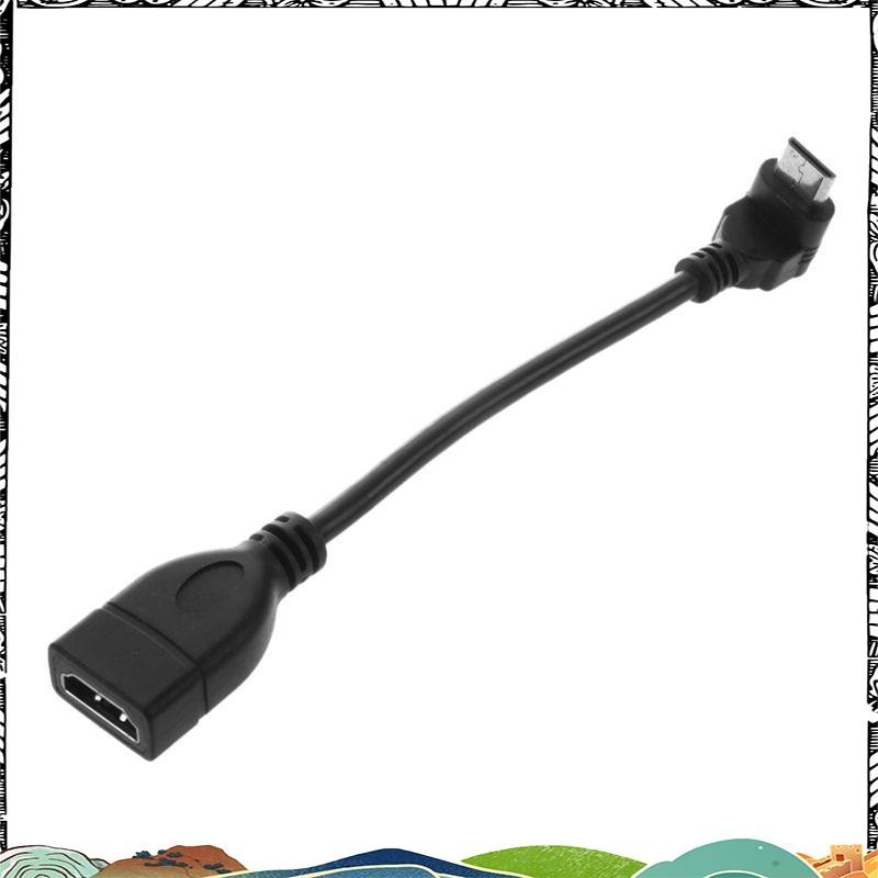 Mini HDMI Male to HDMI Female 90 องศา Converter Connector Adapter Cable 1080P neweer