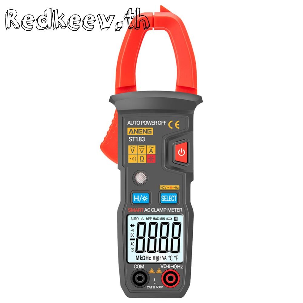 ANENG ST183 True RMS 6000 นับ LCD มัลติมิเตอร์แบบดิจิตอลช่วงอัตโนมัติ