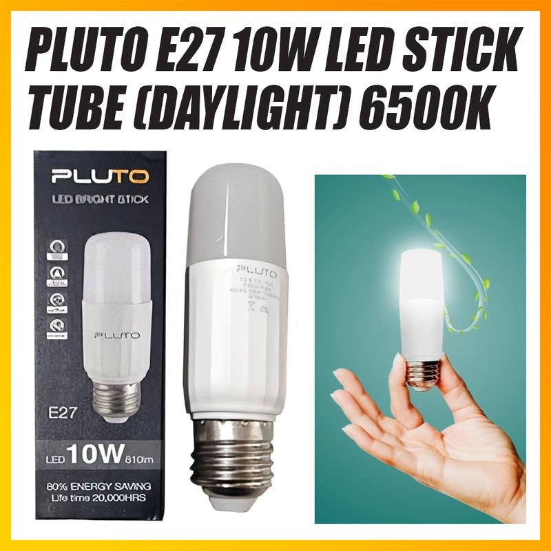 พลูโต Lampu Tiub Led 10W (Cahaya Siang) 6500K / พลูโต 10W Led Stick Tube (Daylight) 6500K