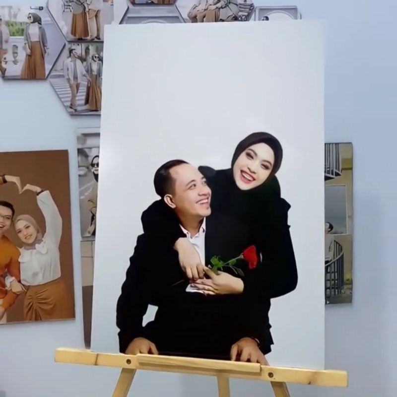 ภาพพิมพ์ขนาดใหญ่ 30R [40X60] PLUS WATERPROOF WOODEN FRAME