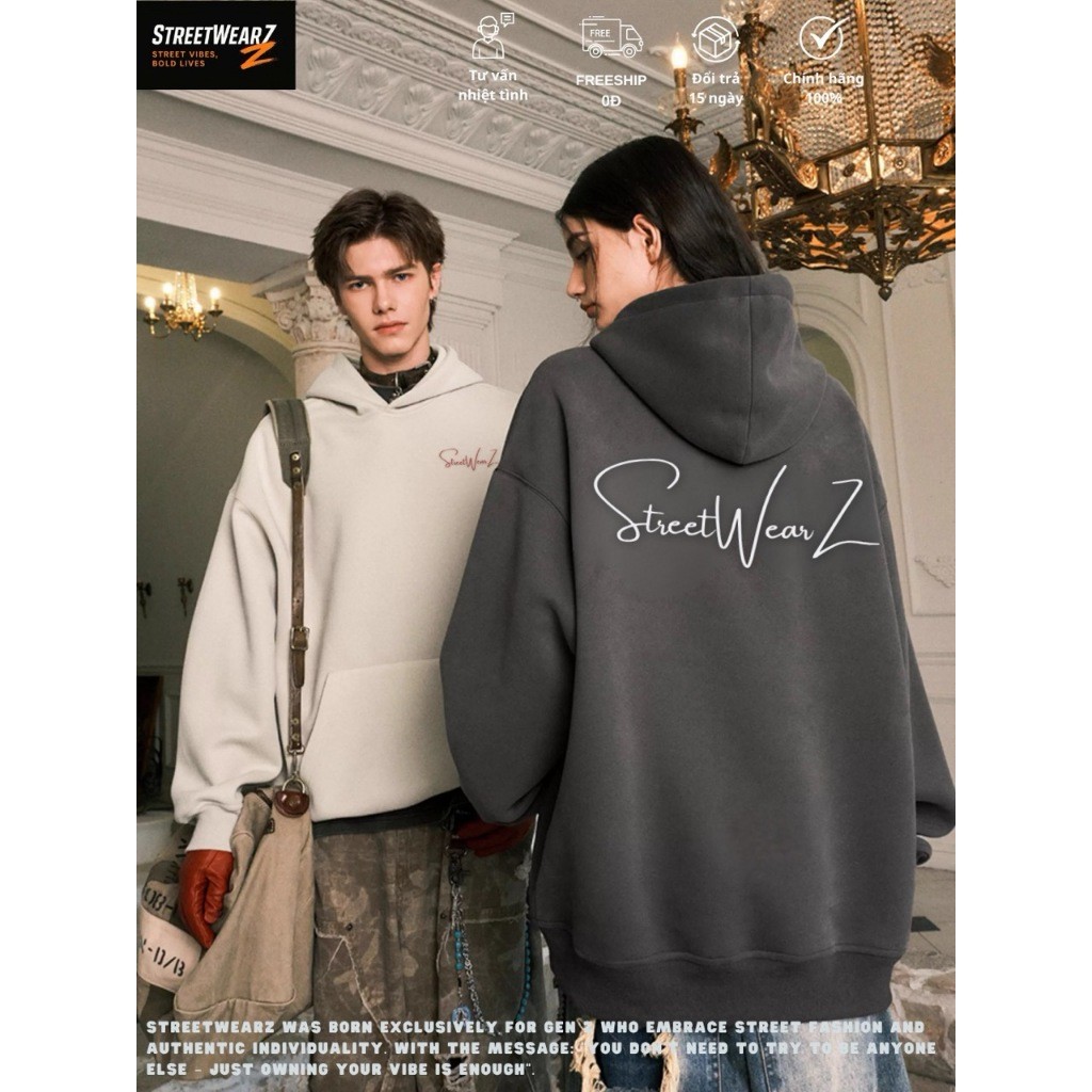 CLASSIC STREEWEARZ Unisex Local Brand HD07 Crab Leg Fleece Hoodie