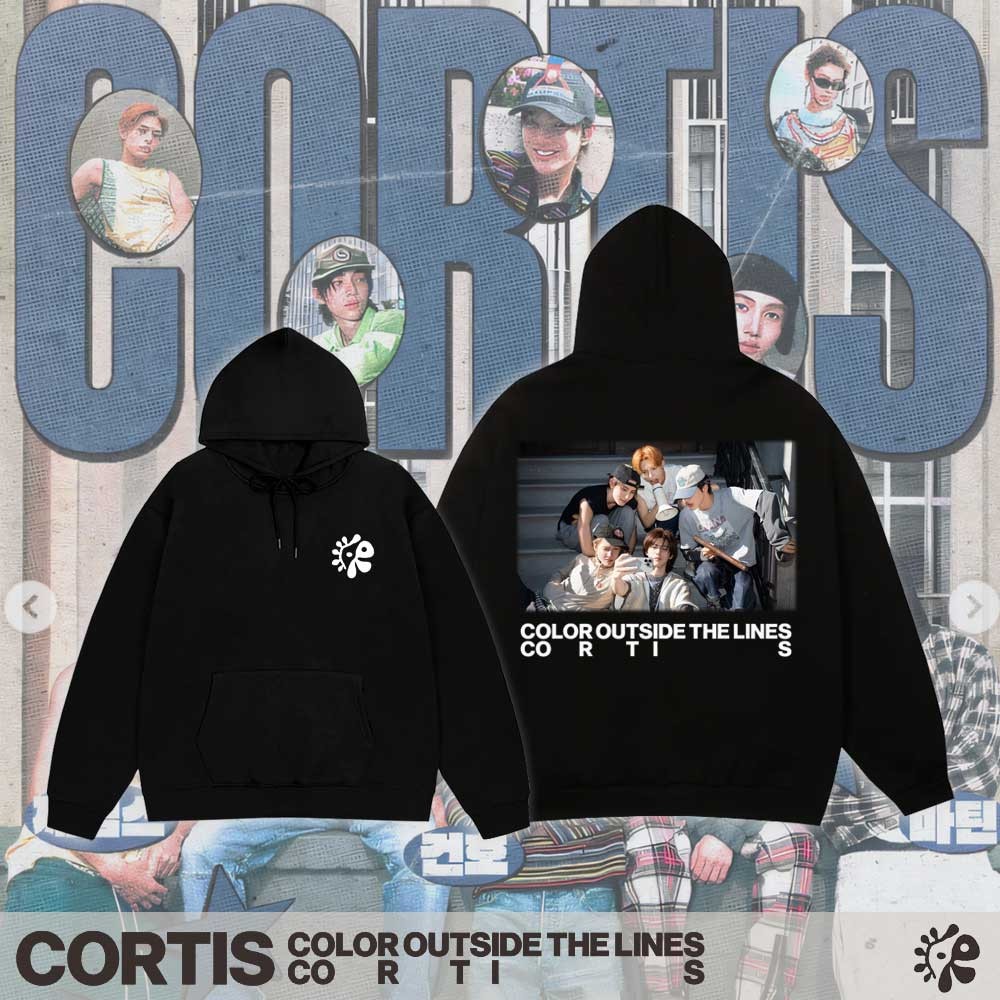เสื้อฮู้ดแฟนคลับ 🌺CORTIS พิมพ์ Hoodie ผ้าฝ้ายคุณภาพดีสบาย ๆ ไม่มีริ้วรอยไม่มีการเปลี่ยนรูปของขวัญสำห
