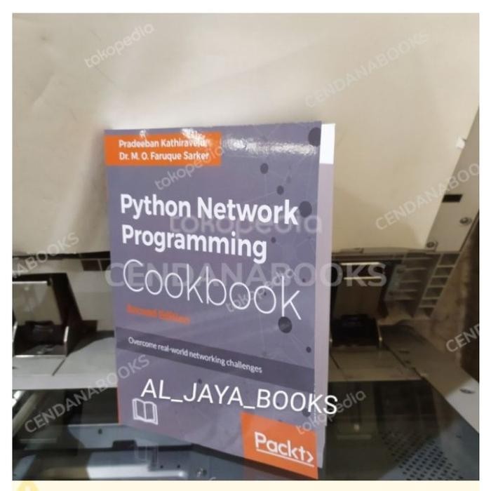 หนังสือทางกายภาพ Python Network Programming COokbook