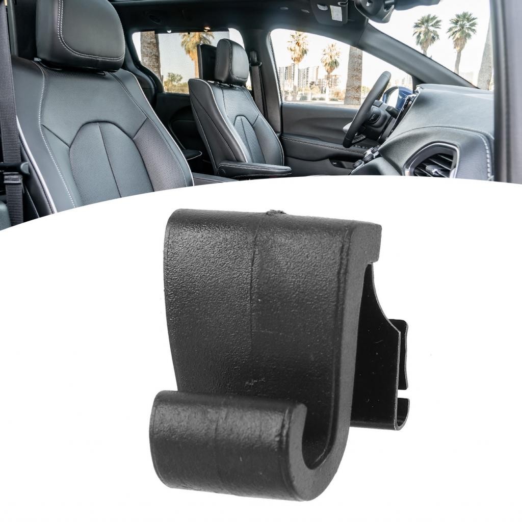 Aramox ประตูรถ Sun Shade Hook 5XR76DX9AA พลาสติกสําหรับ Pacifica 2017-2022 Voyager 2020-2022