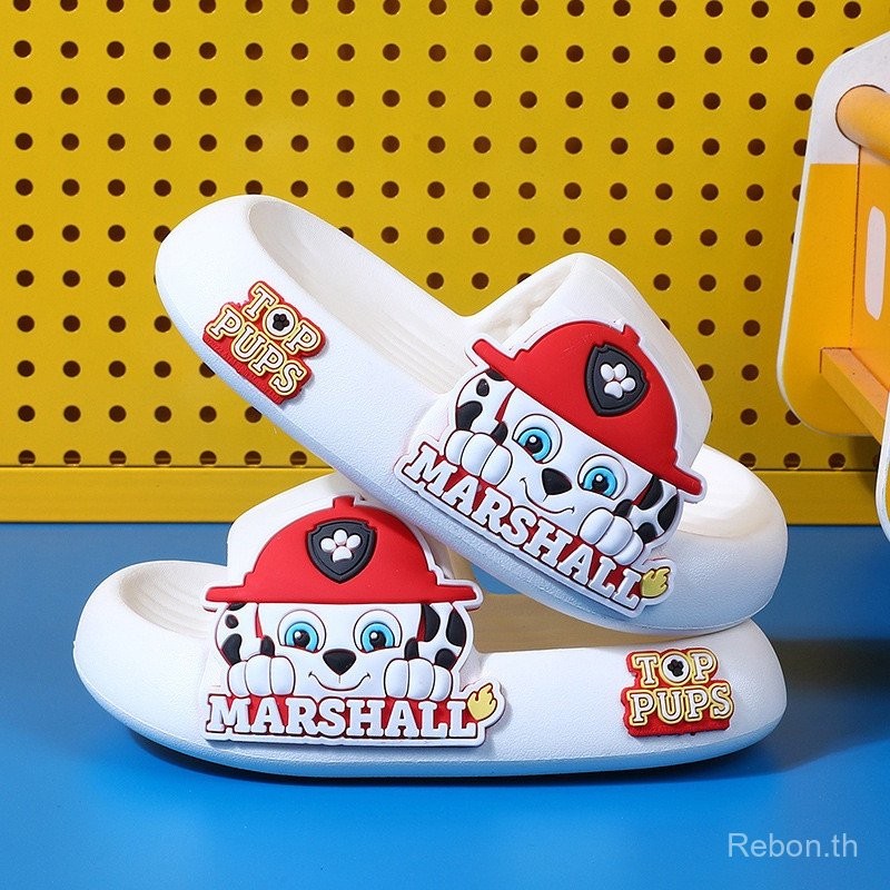 รองเท้าแตะพื้นนิ่ม แบบหนา กันลื่น สำหรับเด็กชายและเด็กหญิง - รูปที่ 2