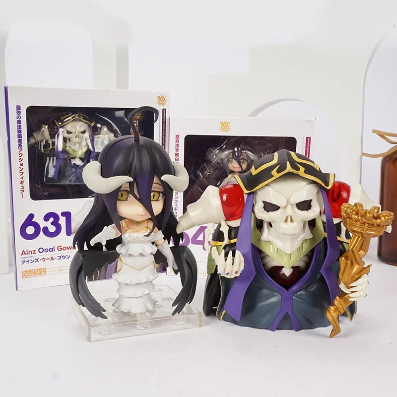 อะนิเมะ Overlord Ainz Ooal Gown 631 / Albedo 642 PVC Action Figure ของเล่นคอลเลกชันสําหรับเพื่อนของข