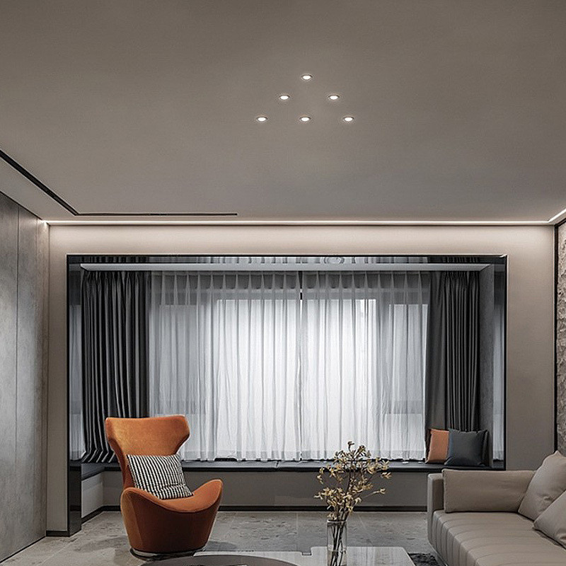 3W Kerui Gypsophila LED สปอตไลท์ขนาดเล็กเปิดรู 25 มม.ตู้โชว์ตู้ไวน์ Mini Hotel Villa Starry Sky สปอต