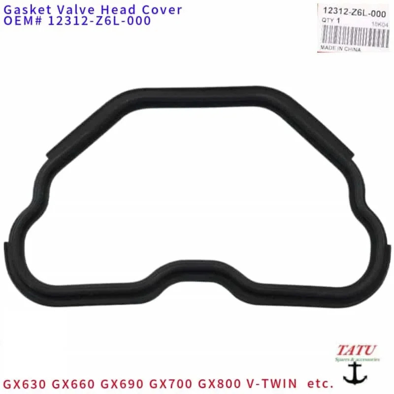 GX630 เครื่องยนต์ TOP VALVE HEAD COVER SEAL GASKET สําหรับ HONDA GX660 GX690 GX700 GX800 &MORE V-TWI
