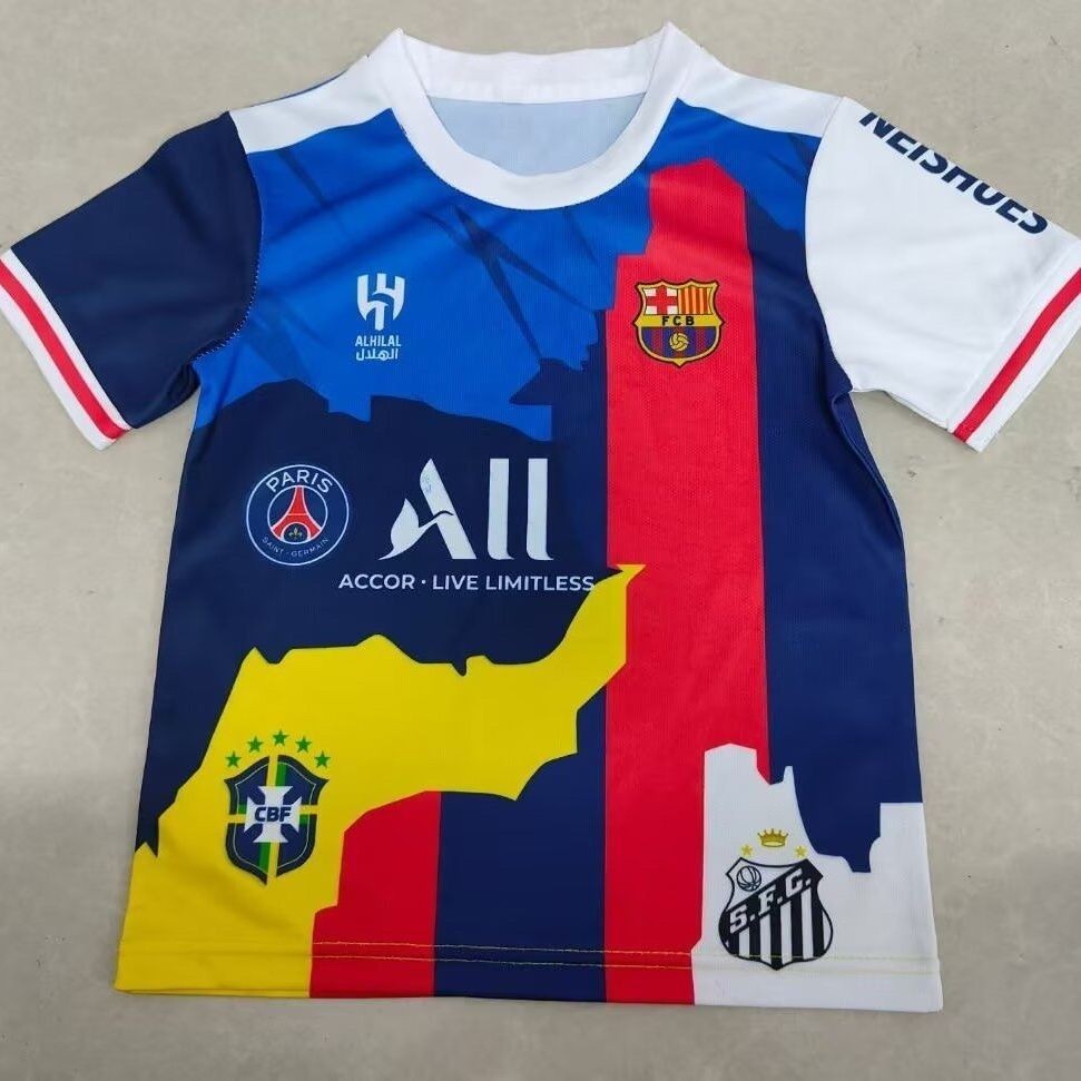 Special Edition Neymar Jersey Patchwork Print Barcelona20251013