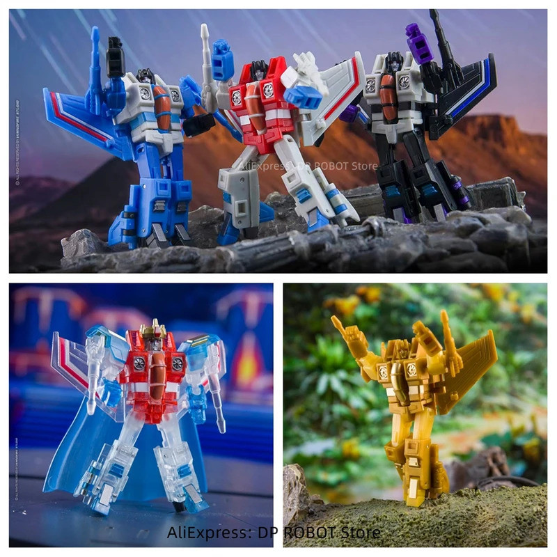 [พร้อมสต็อก] Transformation Dr.Wu DW-E09 DWE09 DW-E09G DW-E09T Starscream Thundercracker Skywarp Act