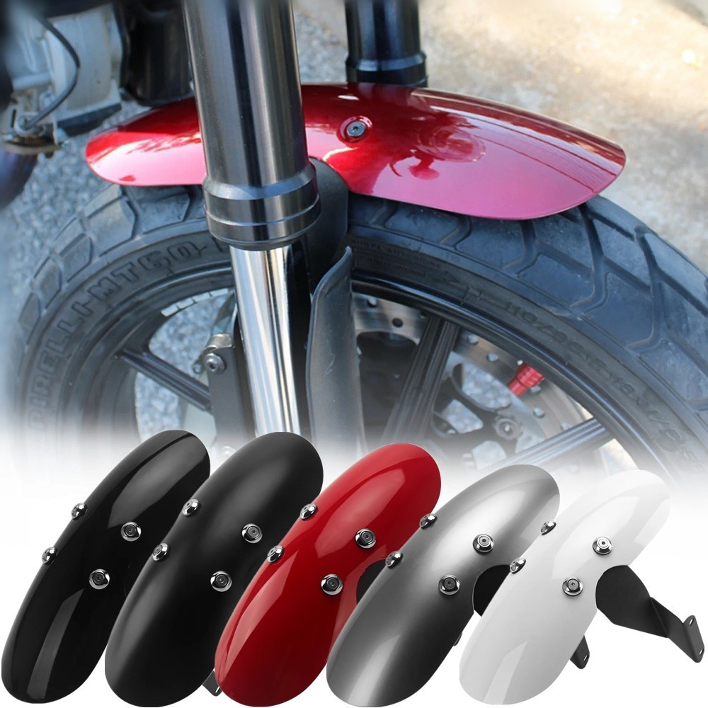 รถจักรยานยนต์บังโคลนหน้า Mudguard Fairing Cover Splash Flap สําหรับ Ducati Scrambler 400 800 Cafe Ra