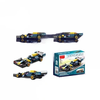 SM NEW บล็อกตัวต่อรถแข่ง F1 ระดับตำนาน 🏎️ รถสปอร์ตความเร็วสูง DIY ของสะสมสำหรับสาย Racing และ Motorsport