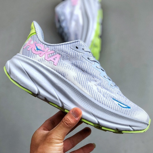 รองเท้าวิ่งผู้หญิง Hoka Clifton 9 Hoka Bondi 8 รองเท้าวิ่งผู้หญิง DKWX