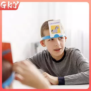 GKY Qui คําถามเกมคอสเพลย์ Props ห้องเรียนครอบครัว Party เกมกระดานของเล่นเพื่อการศึกษา GKY