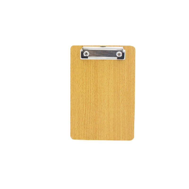 DILOKO คลิปบอร์ดลายไม้ MDF ขนาด A5 พร้อมคลิปโลหะแข็งแรงและที่แขวนผนัง