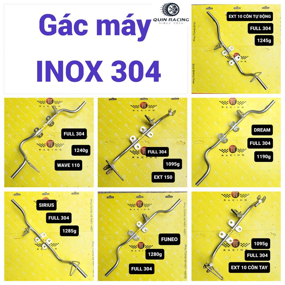 ที่แขวนเครื่องยนต์สแตนเลส 304 สําหรับ Wave, Future, Dream, Ex (MS015)