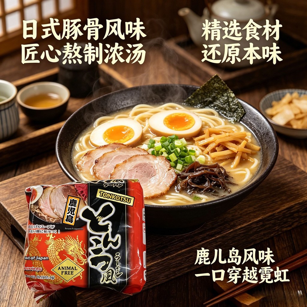 ของว่างนําเข้า Ramen Celebrity Ramen Tonkotsu Soup บะหมี่กึ่งสําเร็จรูป 5 แพ็ค kloi6018
