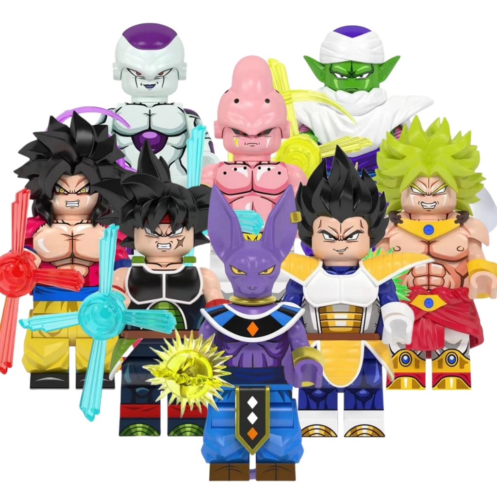 Dragon Ball DAIMA Action Figure Burdock Son Goku Super Saiyan 4 Birusu Vegeta Broly Frieza ของเล่นคอ