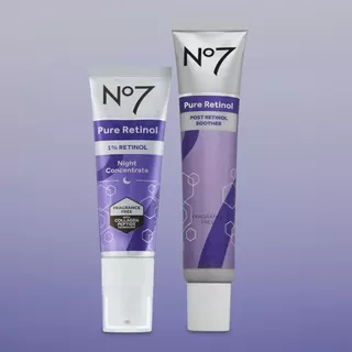 No7 Pure Retinol 1% Retinol Night Concentrate Serum 30 ML. นัมเบอร์เซเว่น เรตินอล 1% เซรั่ม 30 มล.