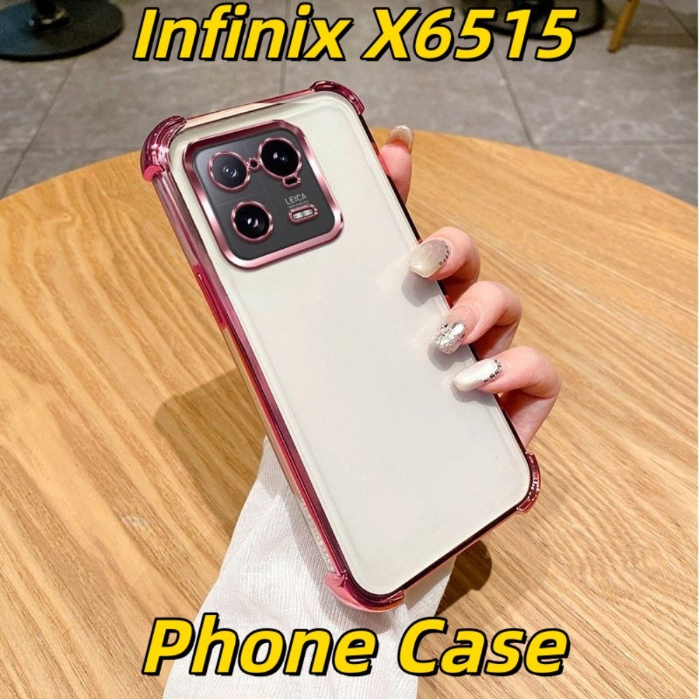 เคสซิลิโคน อินฟินิกซ์ X6515 แบบกําหนดเองครอบคลุมเต็มรูปแบบหลายสีพร้อมการป้องกันการตกกระแทกถุงลมนิรภั