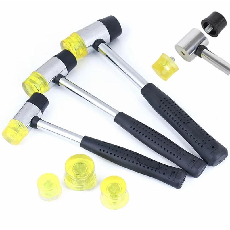 ZJ HOME ค้อนยาง ด้ามเหล็ก Rubber Hammer มี 3 ขนาดให้เลือก