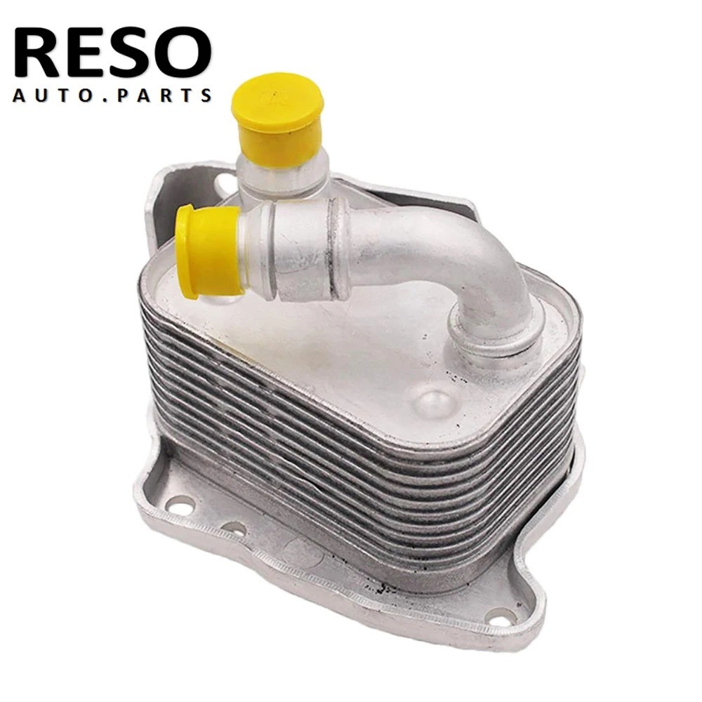 RESO เครื่องทําความเย็นน้ํามันเครื่องสําหรับ Bmw E46 E60 E90 X3 X1 E81 E87 316i 318i 318ci 318ti 520