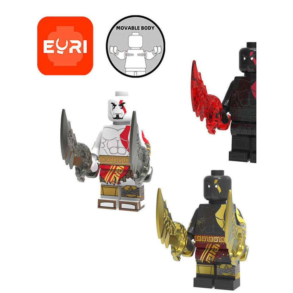 God of War Quitus เกม Chaos Blade Leviathan Axe EV03 ประกอบอาคารบล็อก Minifigure ของเล่น EV03A I5SL
