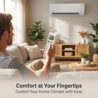NiLANK Remote Daikin รีโมตคอนโทรลแอร์คอนดิชันเนอร์แบบทั่วไป Daikin เข้ากันได้กับทุกรุ่นแอร์คอนดิชันเนอร์ Daikin