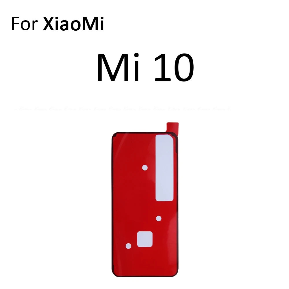 ฝาหลังแบตเตอรี่สติกเกอร์ประตูกาวกาวเทปสําหรับXiaomi Mi 8 9 9Tหมายเหตุ 10 10S Pro Lite A3 CC9 CC9e CC