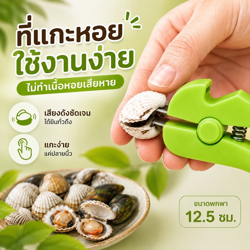 สินค้าขายดี，ที่เปิดเปลือกหอยประหยัดแรง ที่แกะหอย ที่แงะหอย，A00237