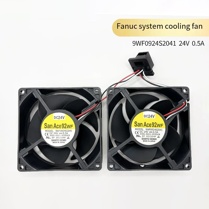 พัดลมระบบ Fanaco ใหม่ล่าสุด 9WF0924S2041 A90L-0001-0598#B พัดลม 24โวลต์