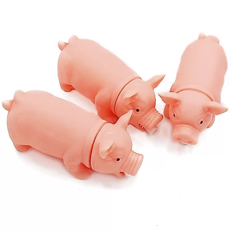 LK048 ตุ๊กตาหมูของเล่นสำหรับสุนัข (คละสี) A3-2
