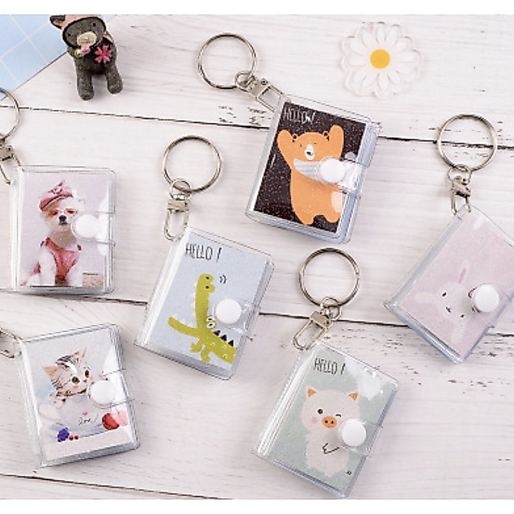 [พร้อมส่ง] แฟ้มจิ๋ว แฟ้มใส สำหรับใส่ ID Photo มี 2 ขนาด