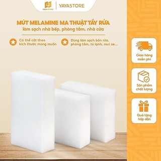 Mút melamine Ma Thuật Tẩy Rửa Làm Sạch Nhà Bếp / Phòng Tắm / Nhà Cửa