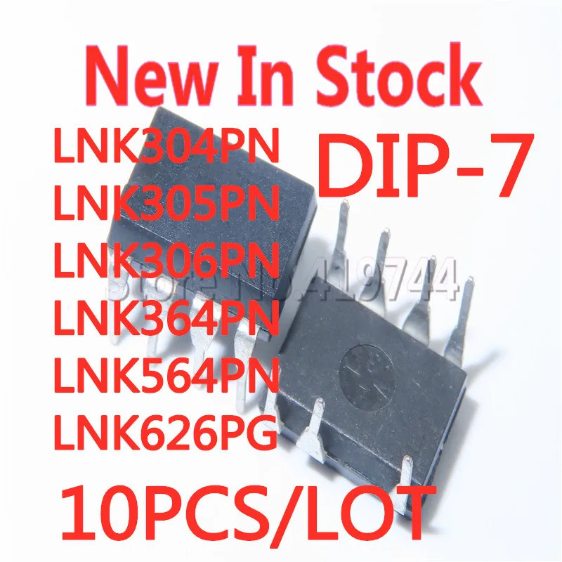 5PCS LNK304PN LNK305PN LNK564PN LNK306PN LNK364PN LNK626PG DIP-7 ในสต็อกใหม่