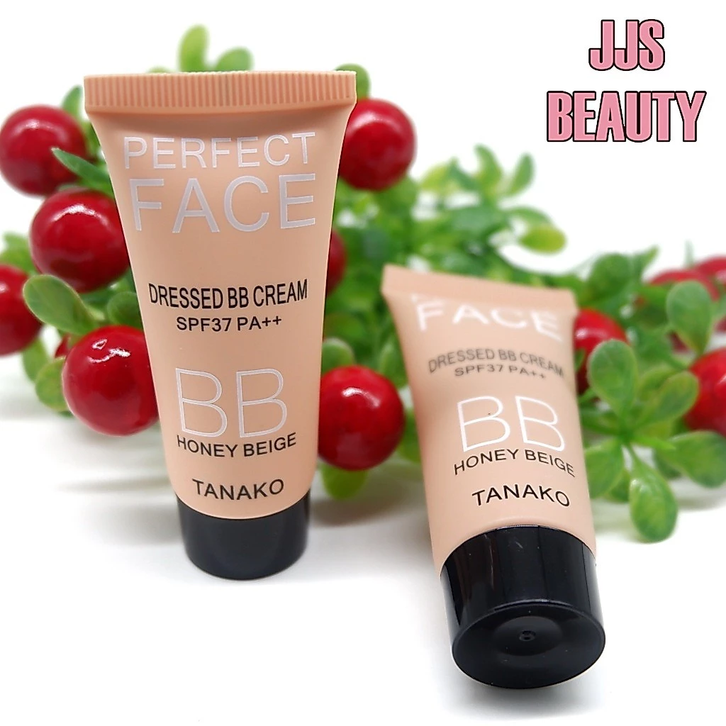 TANAKO Perfect Face BB Cream บีบีครีมผสมกันแดด ปรับผิวเรียบเนียน ปกป้องแสงแดด SPF37 PA+++