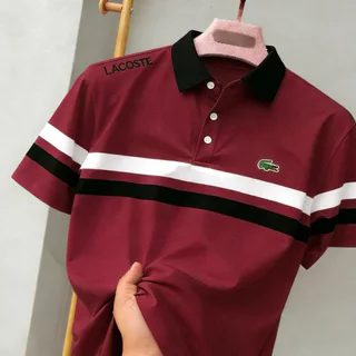 สไตล์ธุรกิจลําลอง, เสื้อผ้าหน้าร้อน, ผ้าระบายอากาศได้ดี ใส่สบาย, เสื้อโปโลแขนสั้นผู้ชายขนาดใหญ่